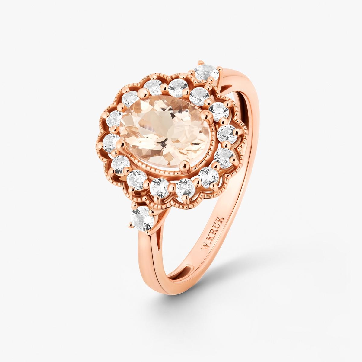 W.KRUK Pierścionek złoty Szekspirowska