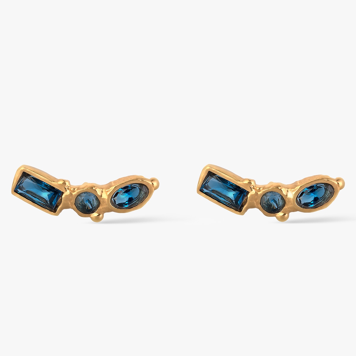 W.KRUK Kolczyki srebrne Motyle