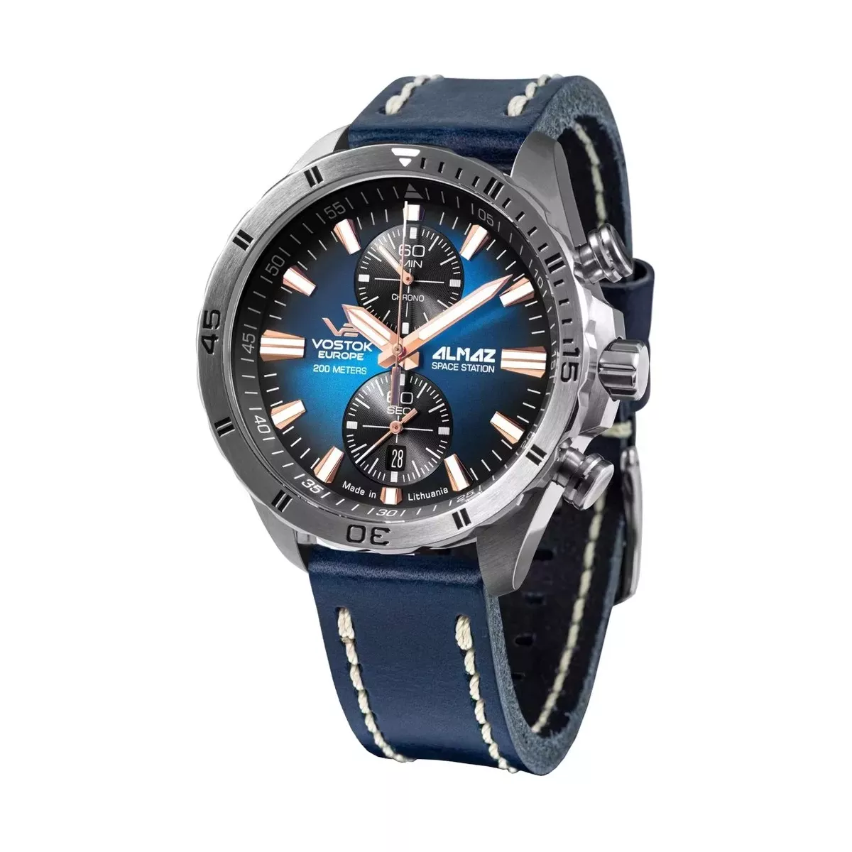 W.KRUK ZEGAREK VOSTOK EUROPE ALMAZ SPACE STATION CHRONO
