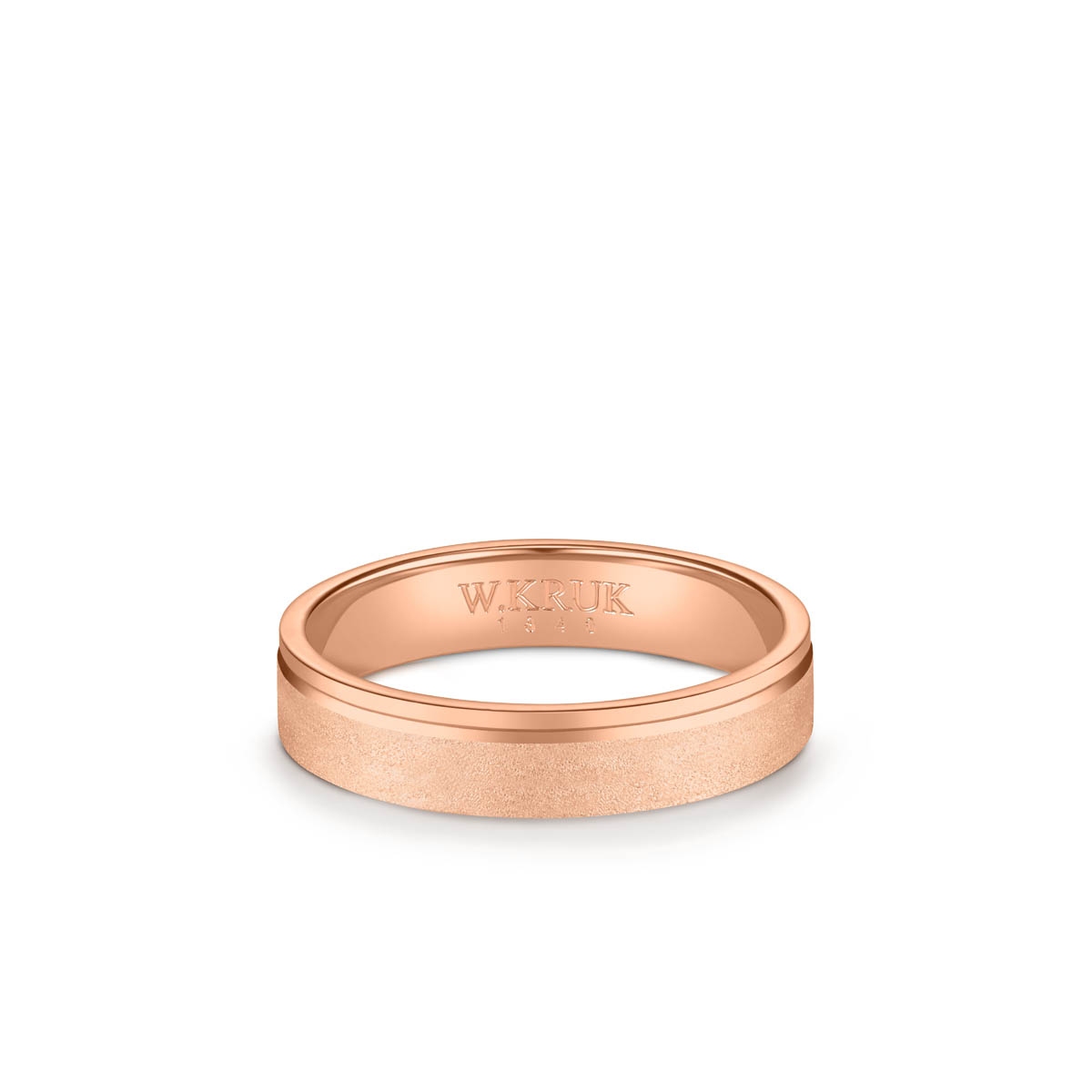 W.KRUK Obrączka złota UNICA