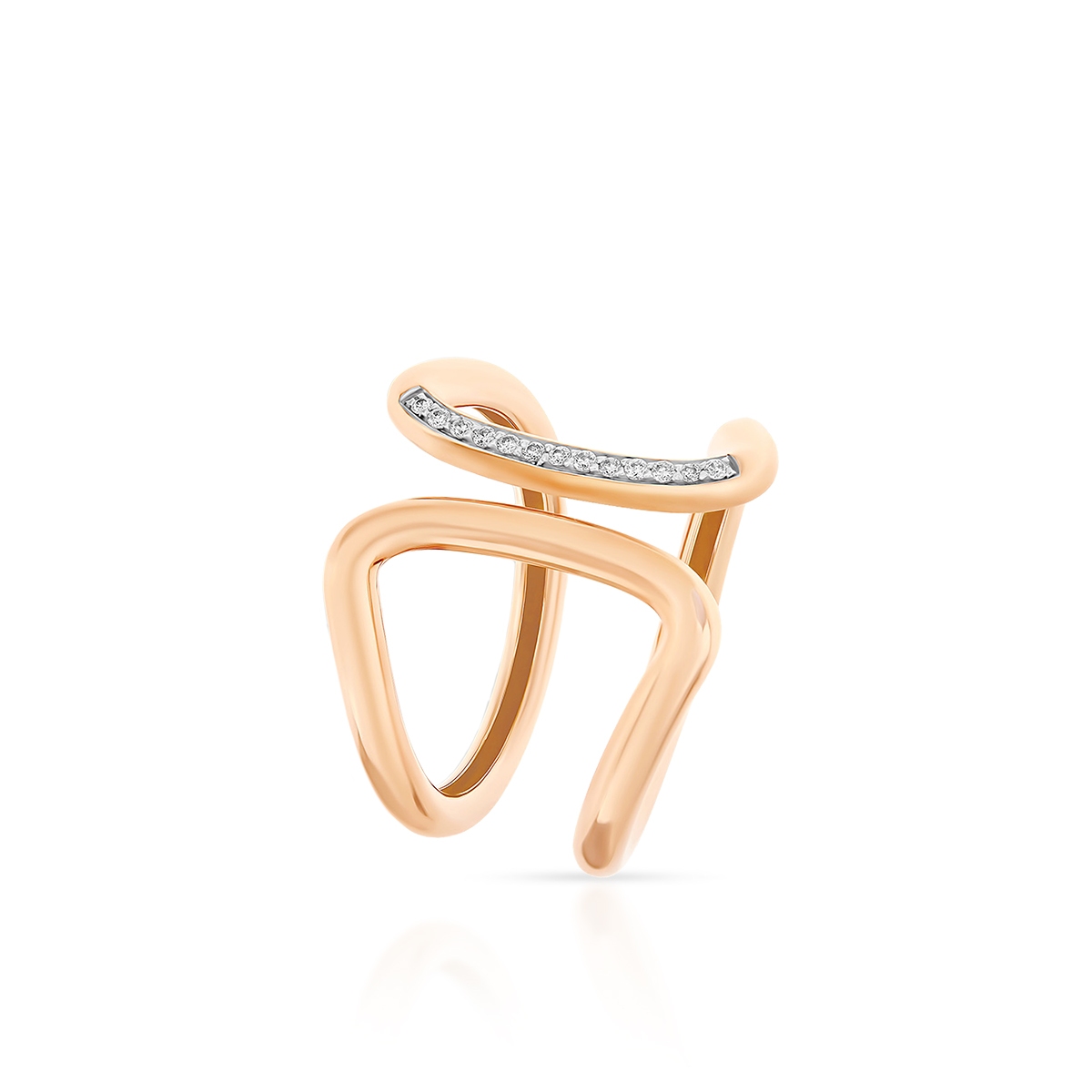 W.KRUK Pierścionek złoty NANIS