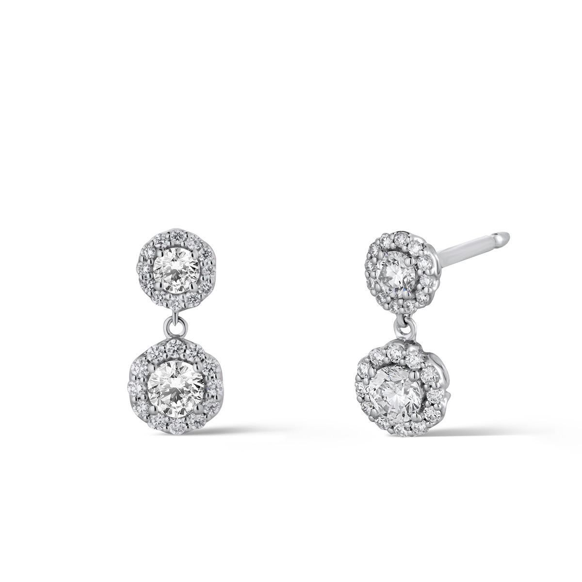 W.KRUK Kolczyki złote Recarlo