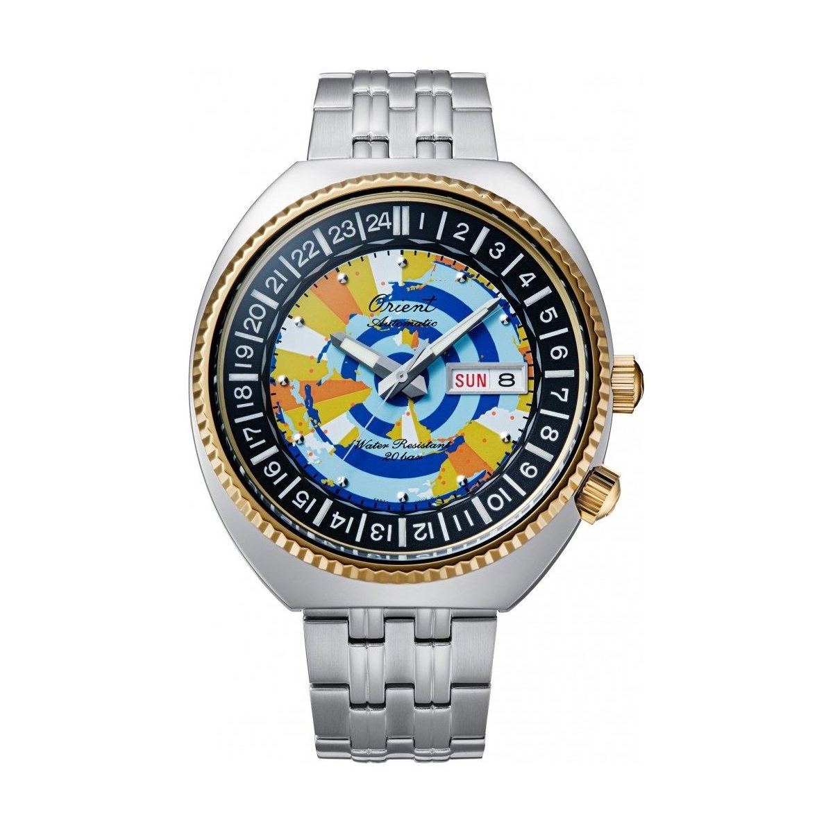 W.KRUK ZEGAREK ORIENT REVIVAL WORLD MAP 75TH ANNIVERSARY LIMITED EDITION