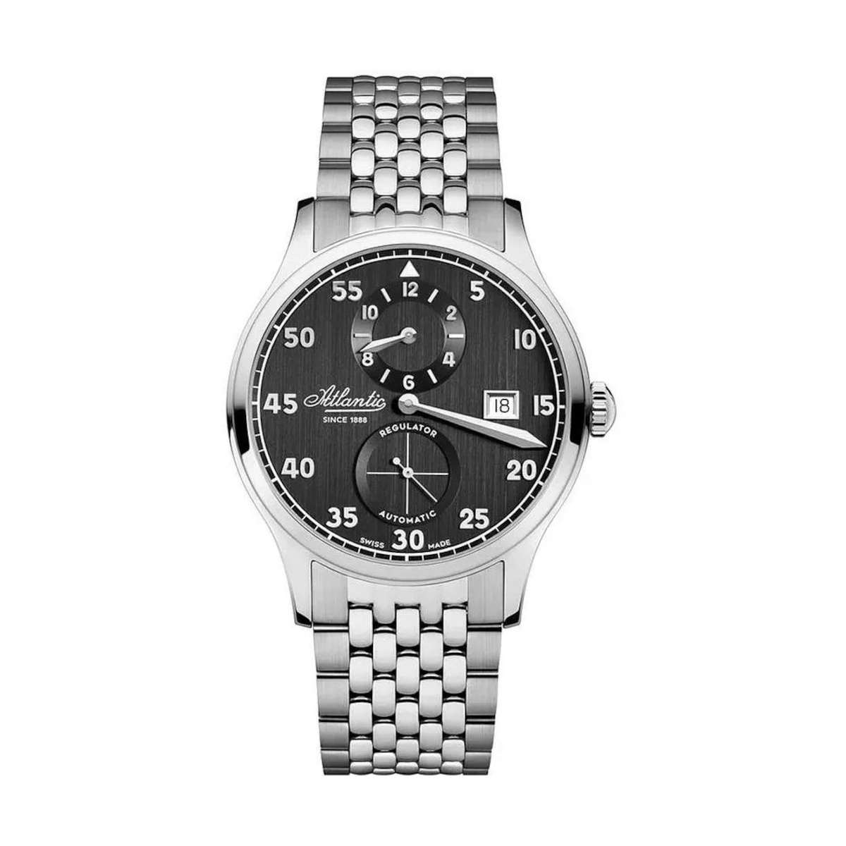 W.KRUK ZEGAREK ATLANTIC WORLDMASTER HERITAGE REGULATOR