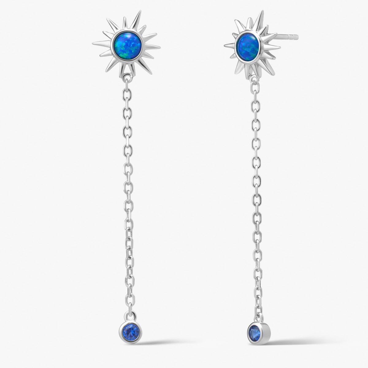 W.KRUK Kolczyki srebrne Alchemia