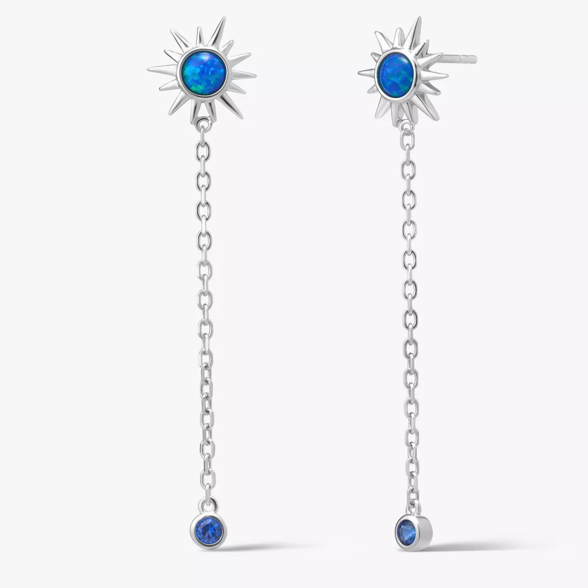 W.KRUK Kolczyki srebrne Alchemia