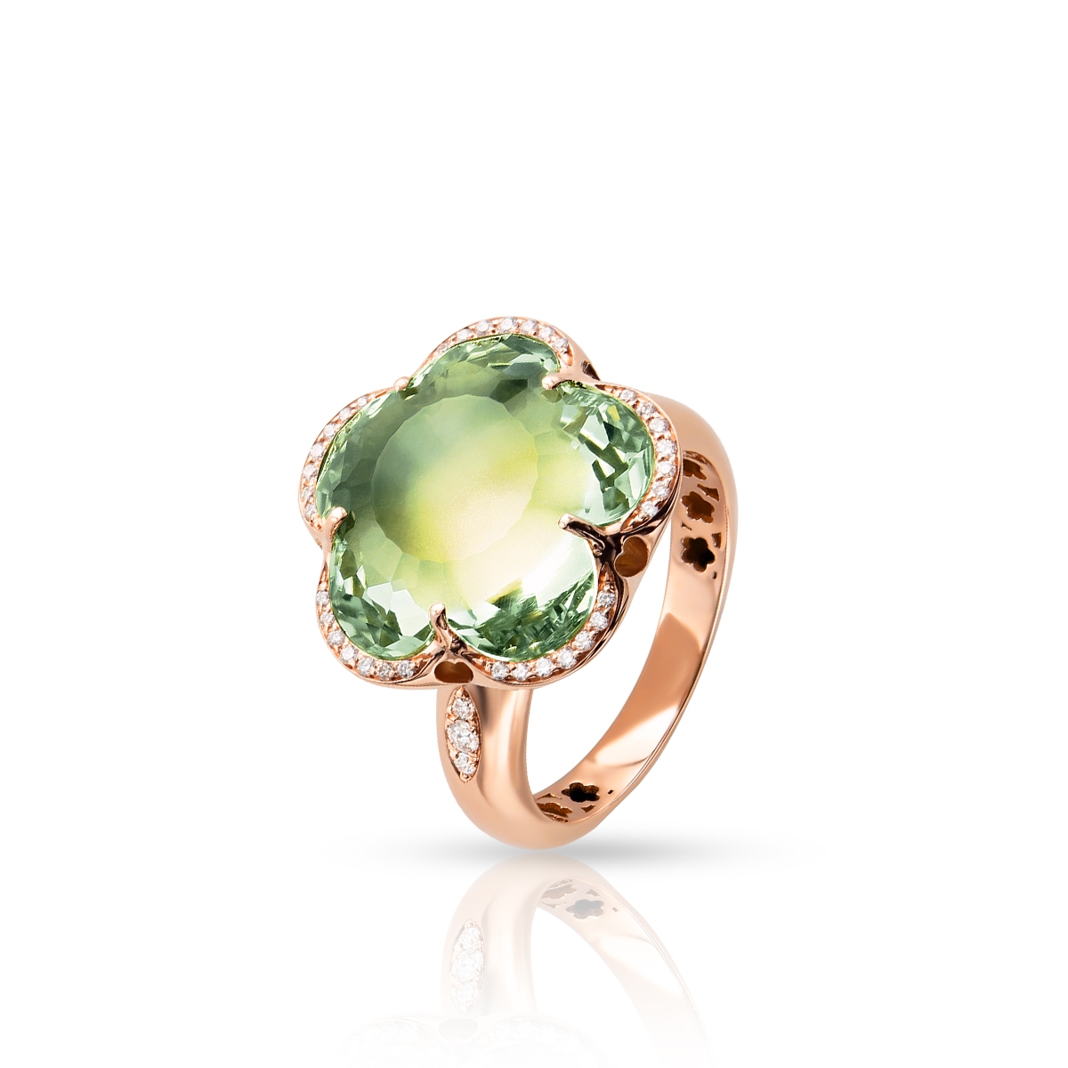 W.KRUK Pierścionek różowe złoto Pasquale Bruni