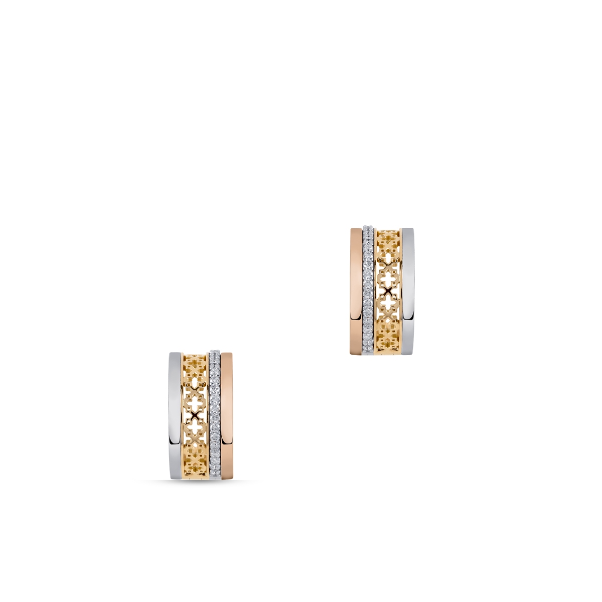 W.KRUK Kolczyki złote Birks