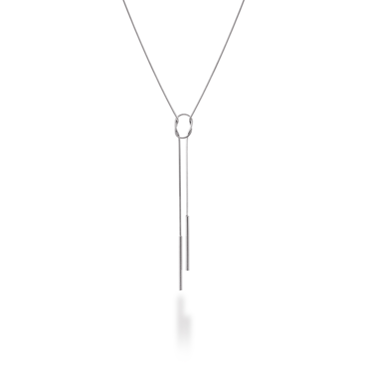 W.KRUK - Naszyjnik srebrny krawatka