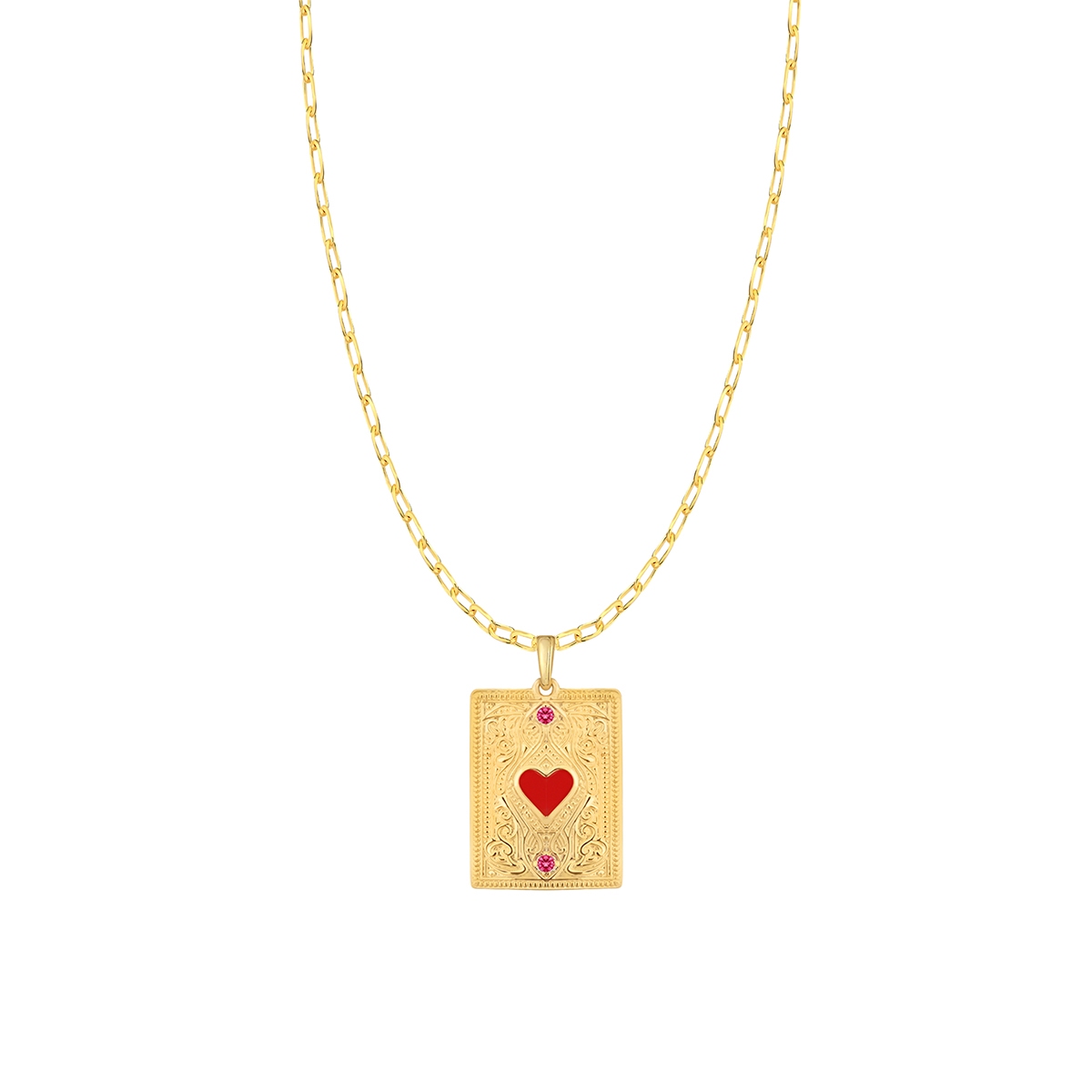 W.KRUK Wisiorek Karta Kier Wonderland