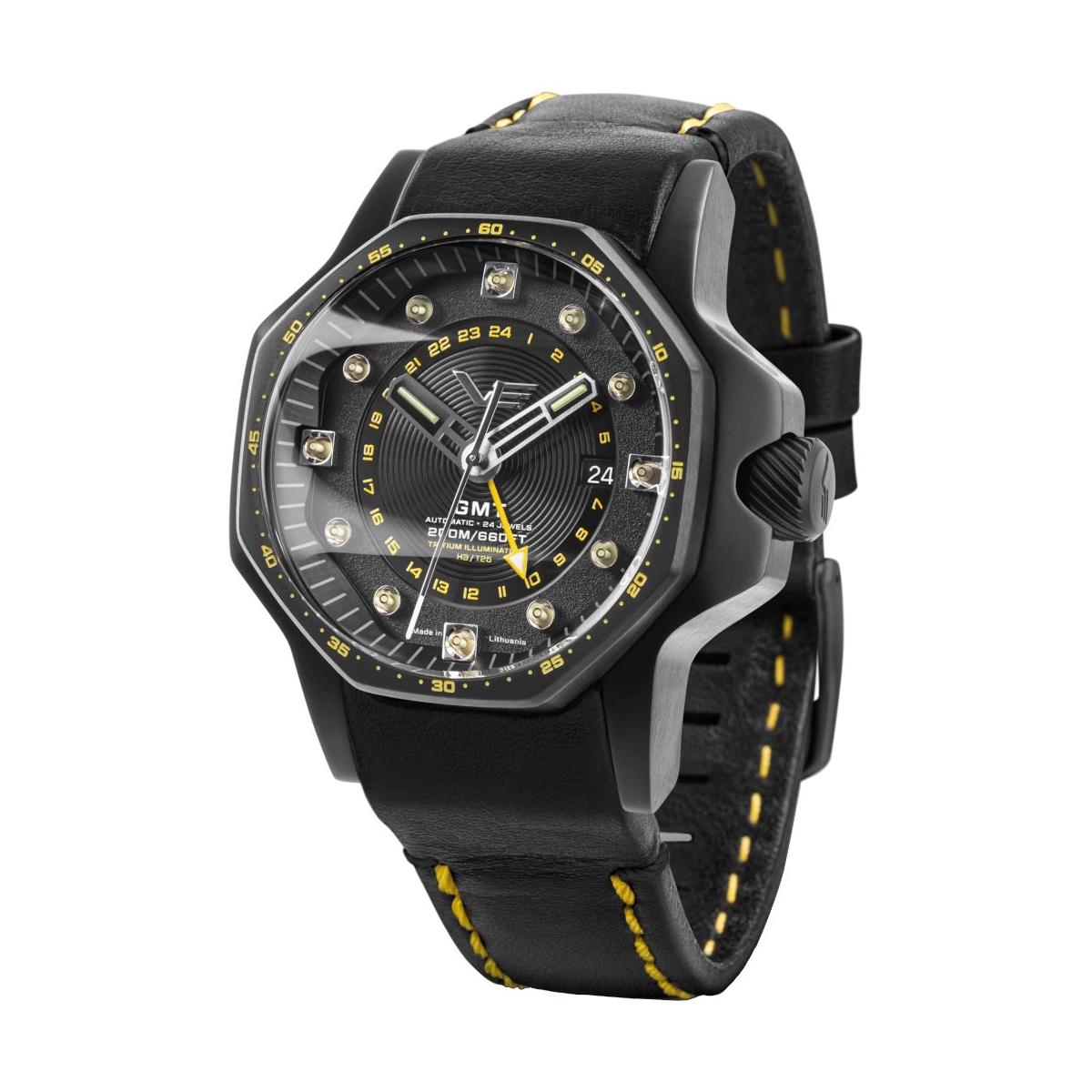 W.KRUK ZEGAREK VOSTOK EUROPE ATOMIC AGE FERMI LINE AUTOMATIC GMT