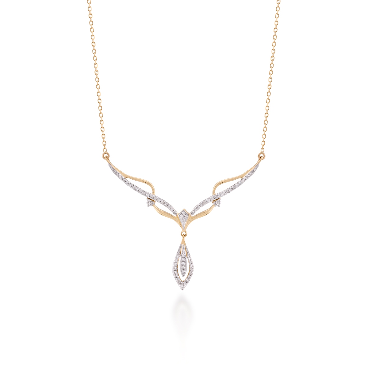 W.KRUK Naszyjnik złoty W.KRUK