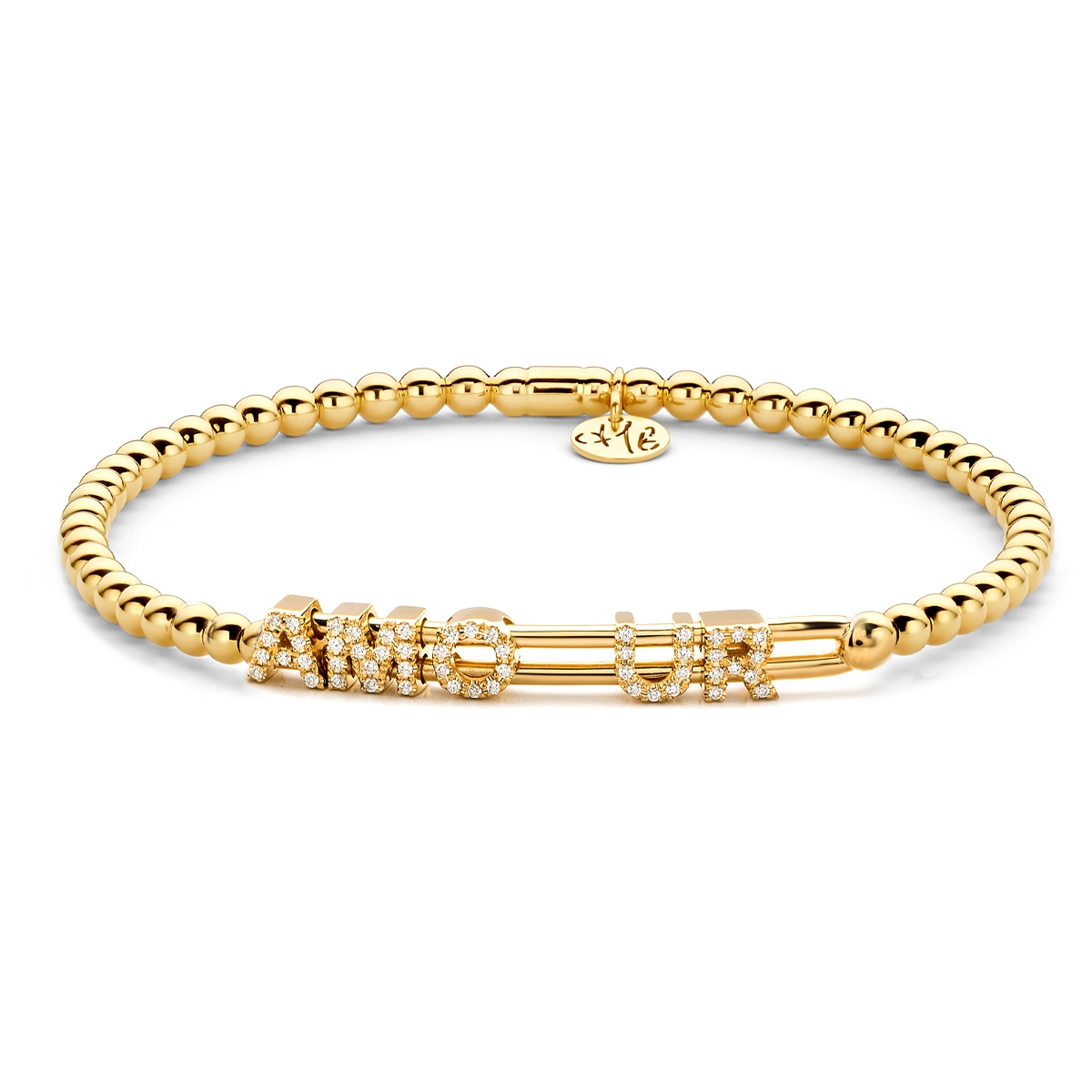 W.KRUK Bransoleta złota Hulchi Belluni