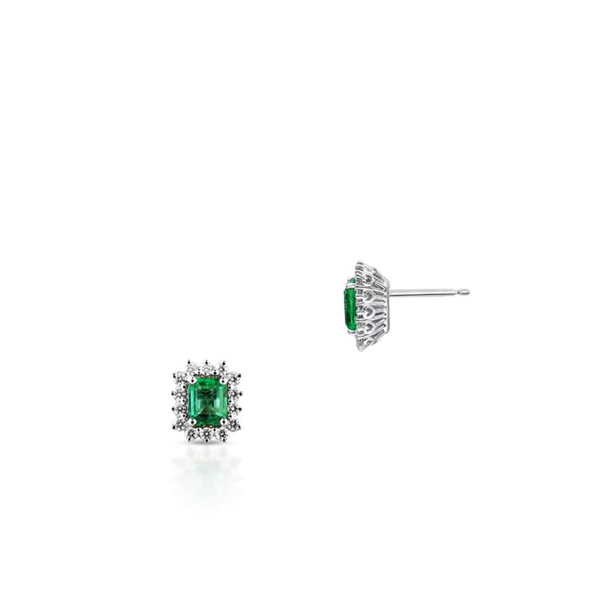 W.KRUK Kolczyki złote Recarlo