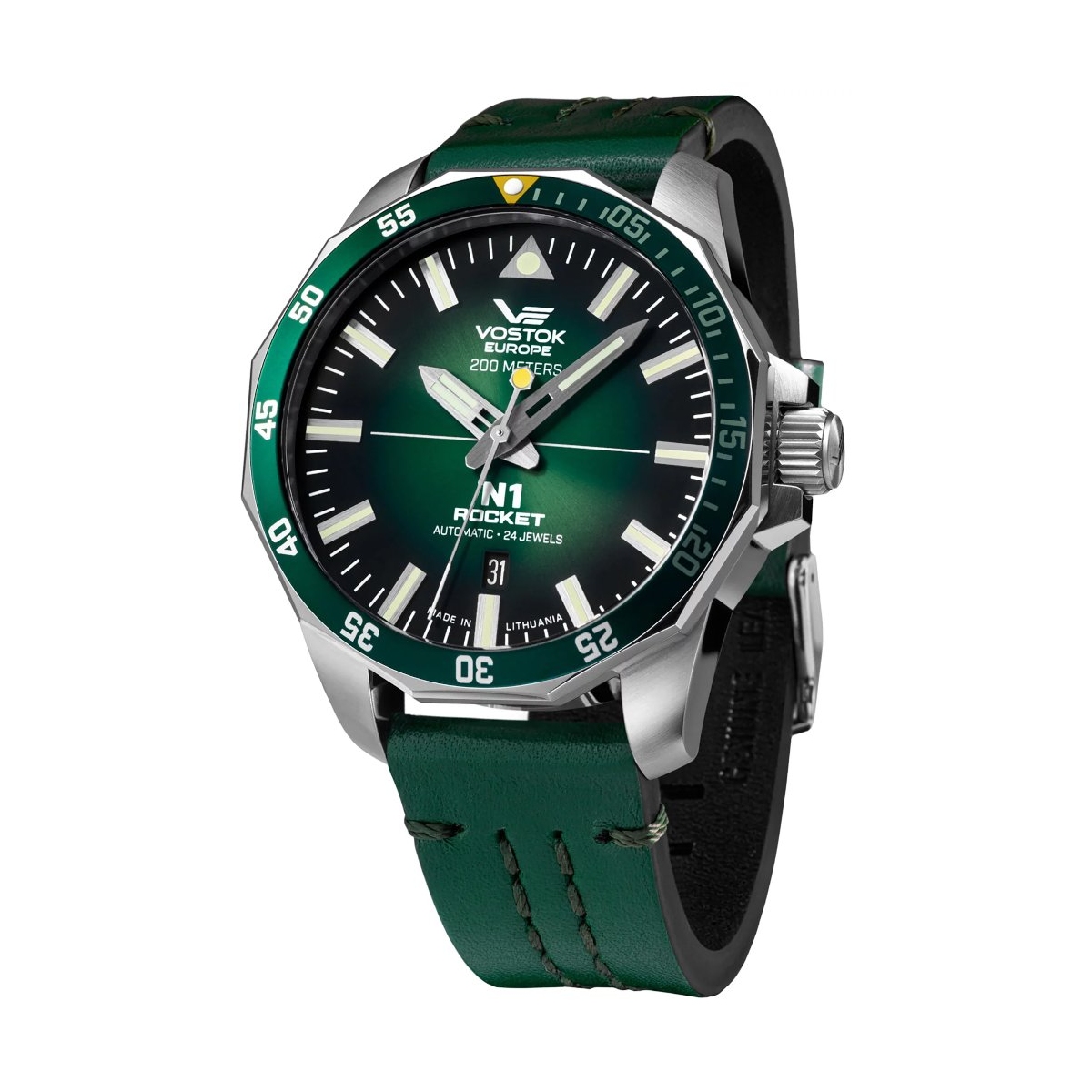 W.KRUK ZEGAREK VOSTOK EUROPE ROCKET N-1 AUTOMATIC