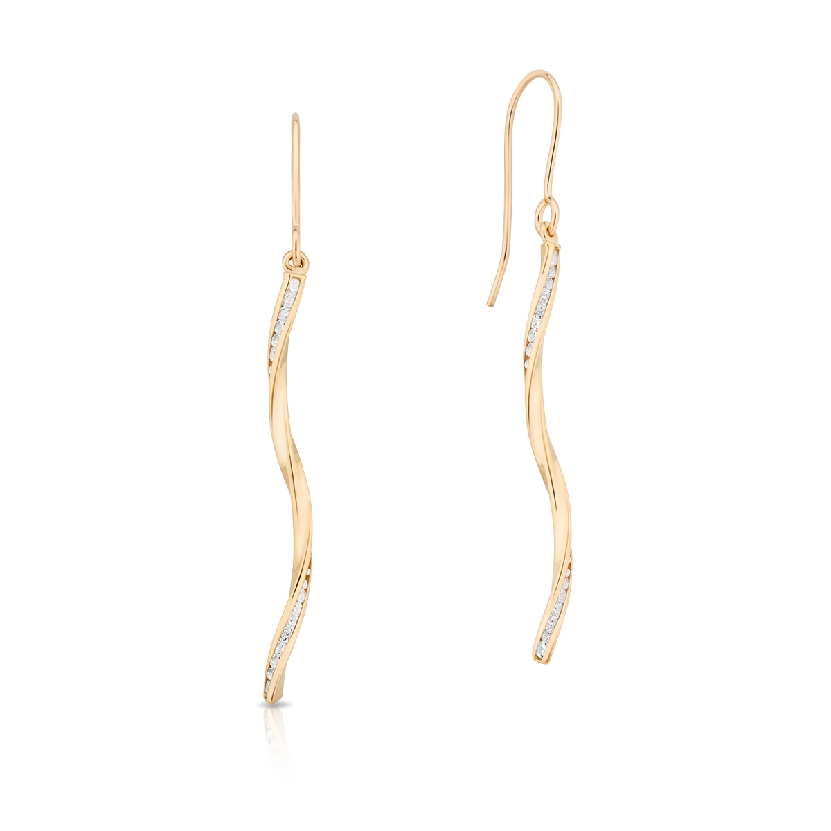 W.KRUK Kolczyki złote W.KRUK