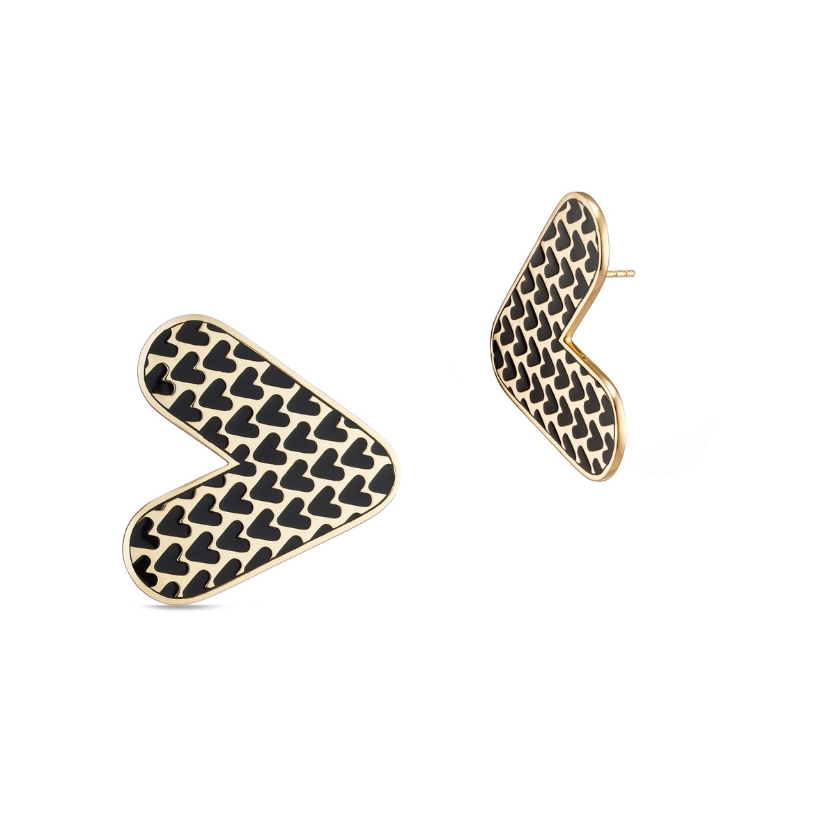 W.KRUK Kolczyki srebrne Longplay