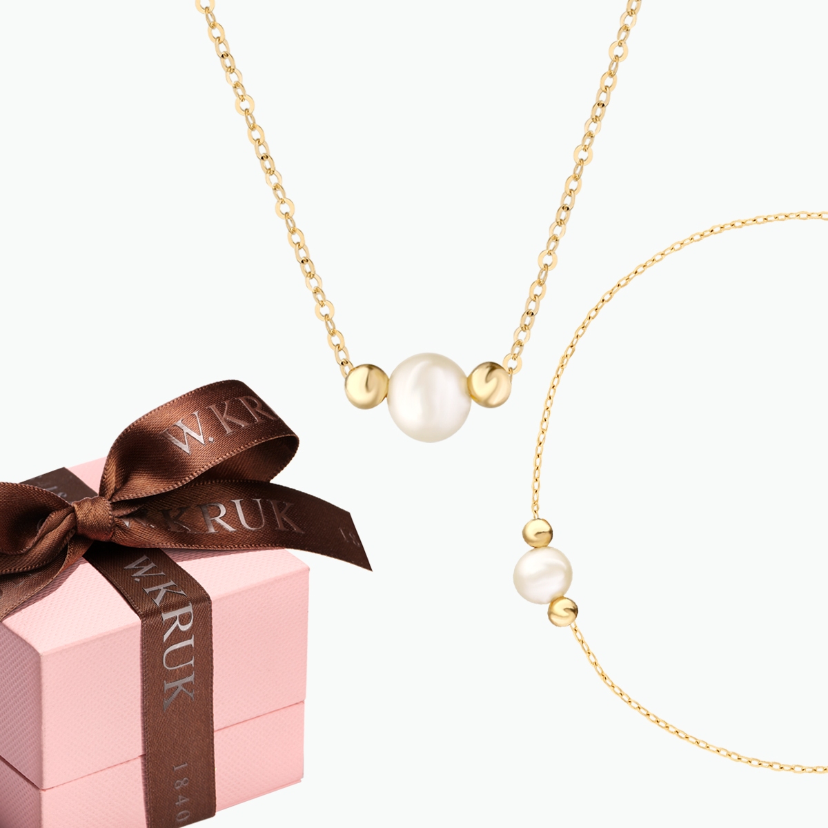 W.KRUK Komplet Świetlista Perła