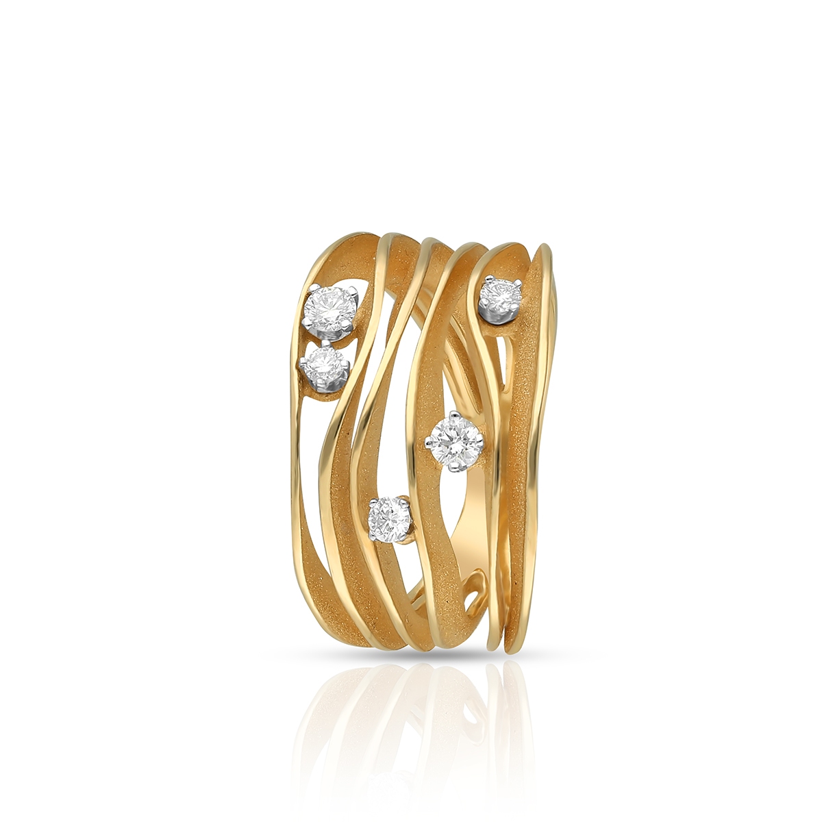 W.KRUK Pierścionek złoty CAMMILLI FIRENZE