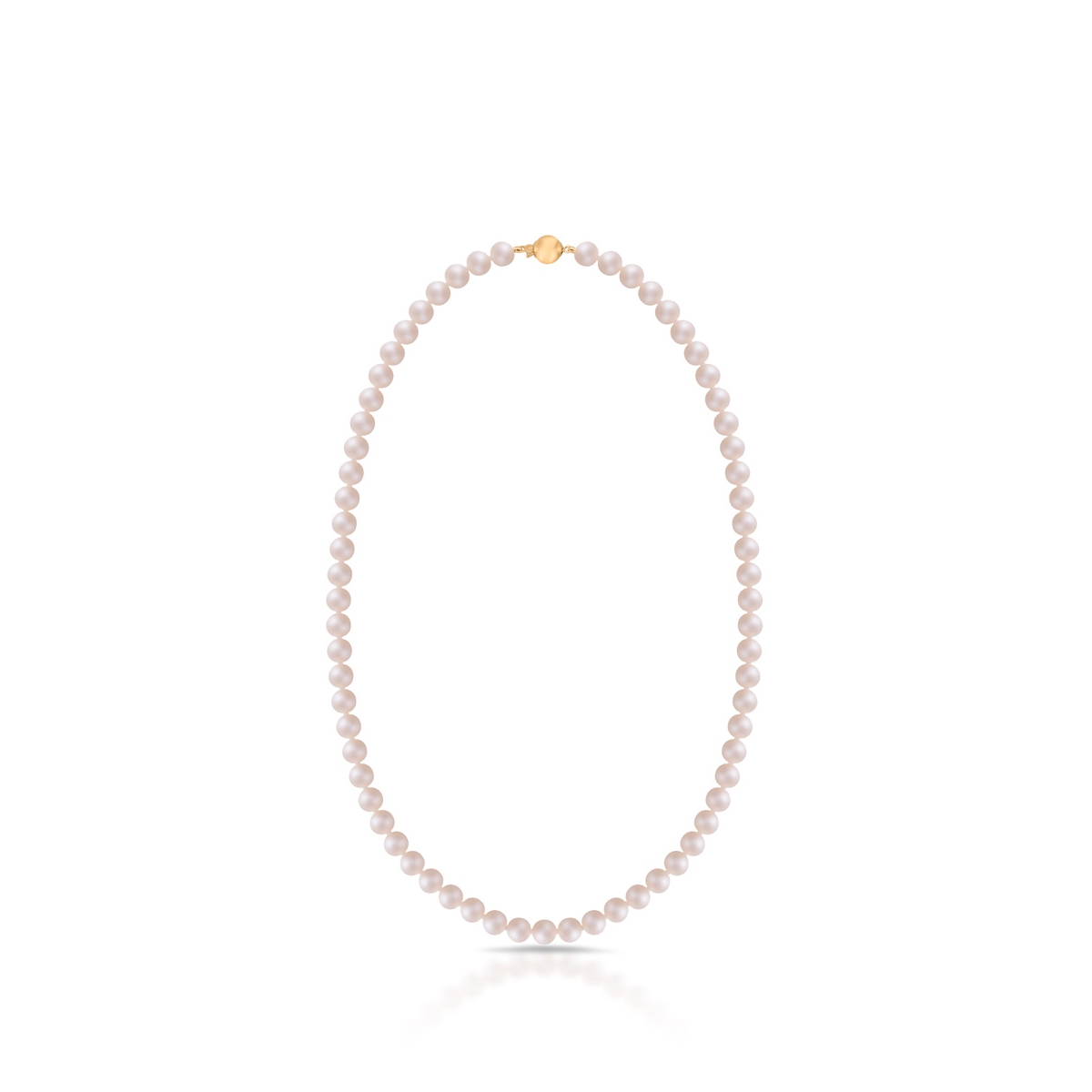 W.KRUK Naszyjnik złoty z perłami