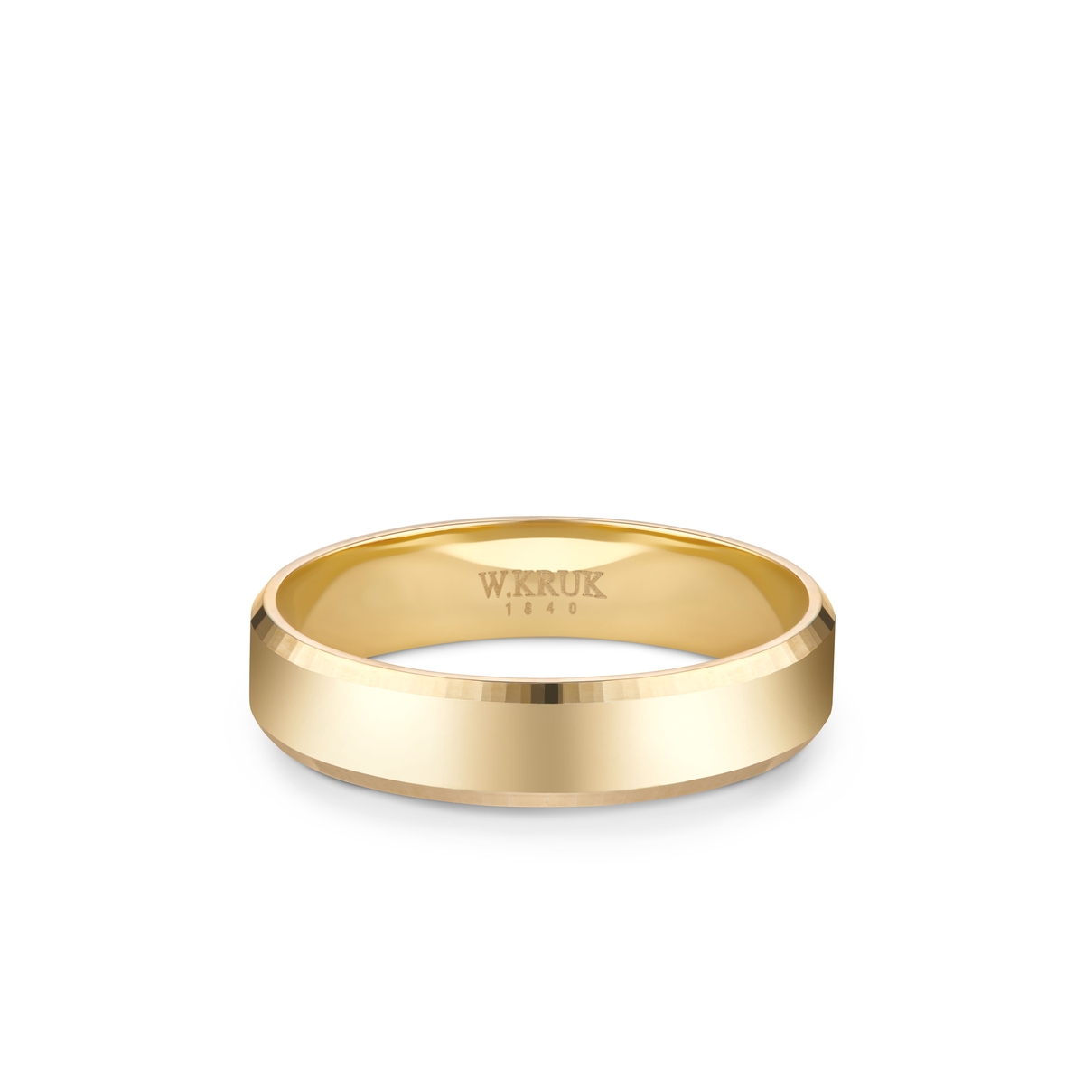 W.KRUK Obrączka złota BORMIO