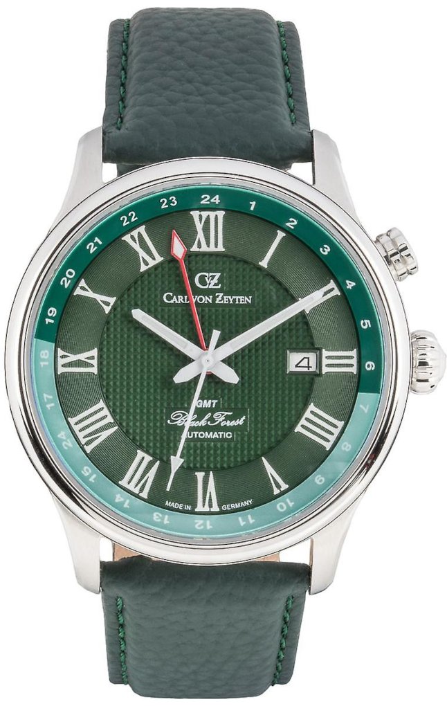 Zegarek Męski CARL VON ZEYTEN Gmt Rench CVZ0087GRS