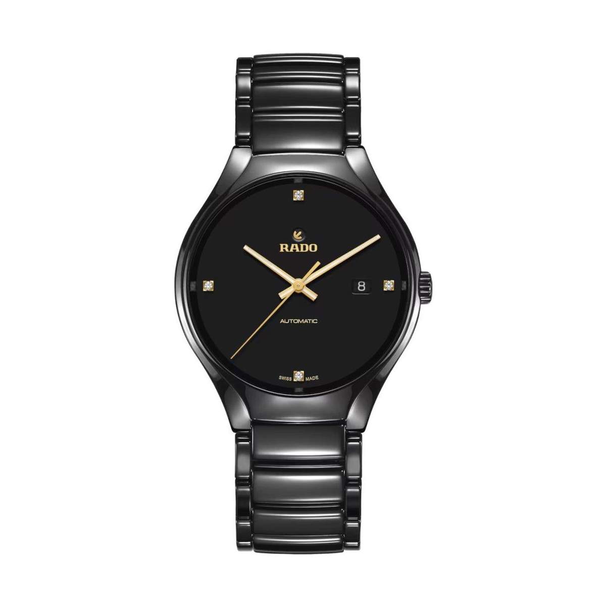 W.KRUK ZEGAREK RADO TRUE ROUND AUTOMATIC DIAMONDS