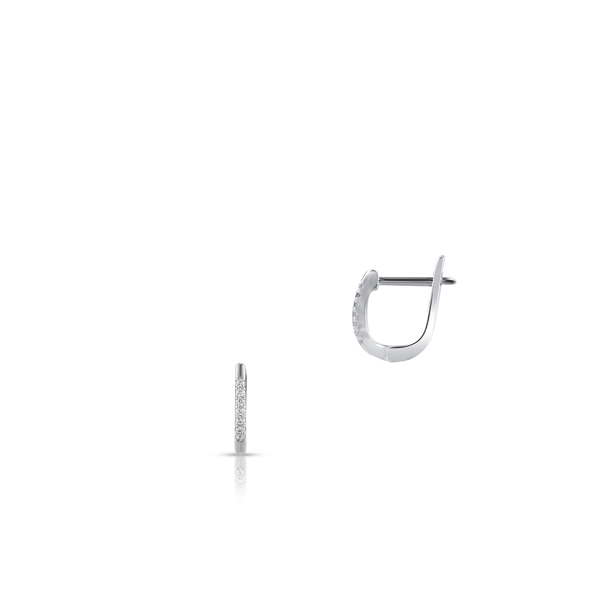 W.KRUK Kolczyki srebrne W.KRUK