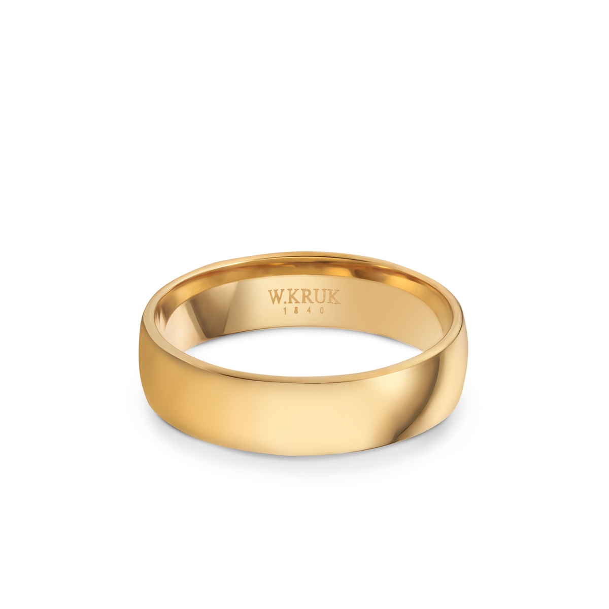 W.KRUK Obrączka złota LOVE