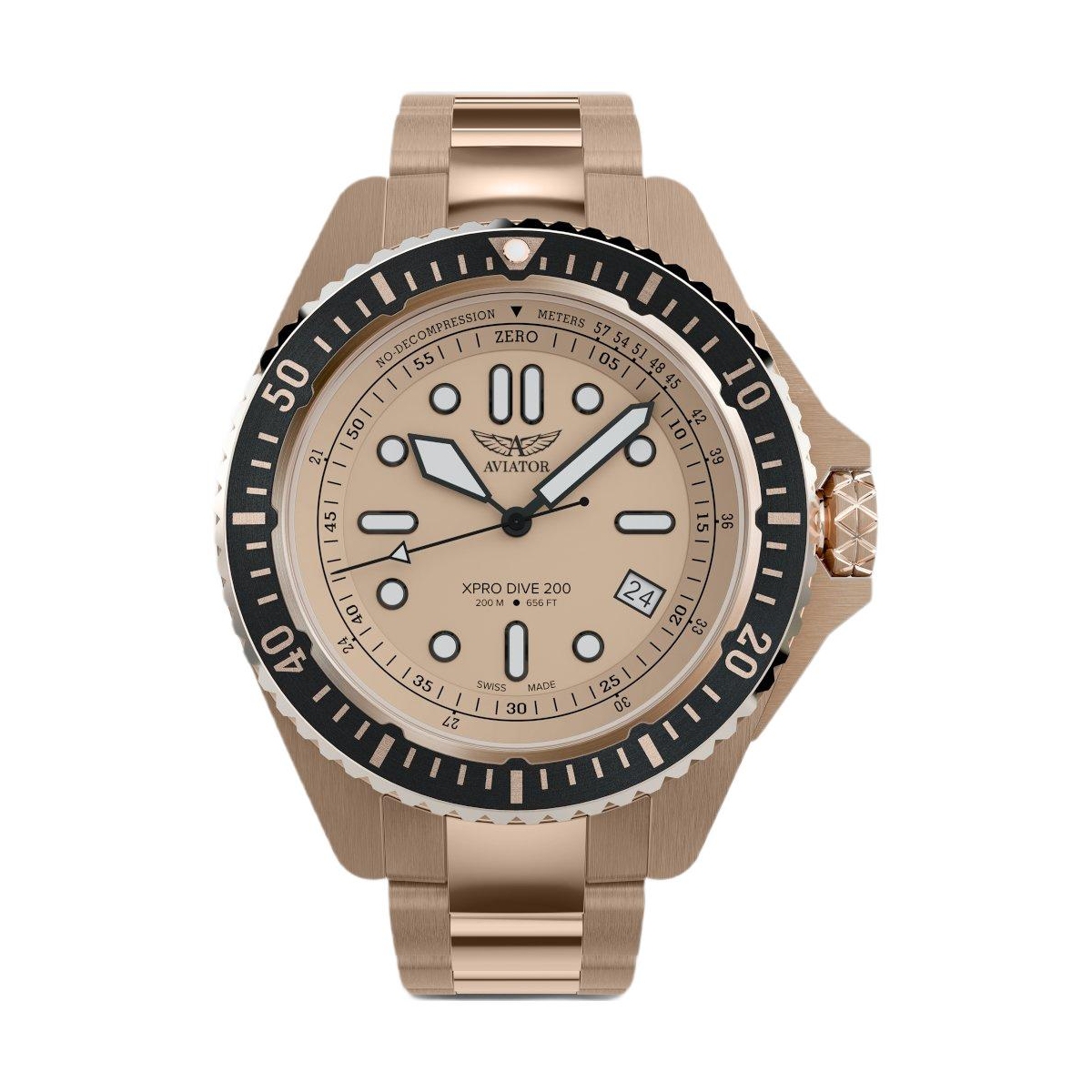 W.KRUK ZEGAREK AVIATOR XPRO DIVE 200
