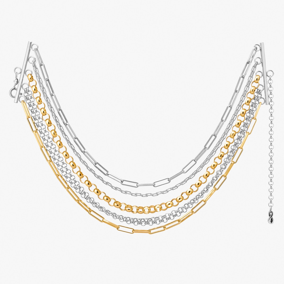 W.KRUK Naszyjnik srebrny Freedom Forever