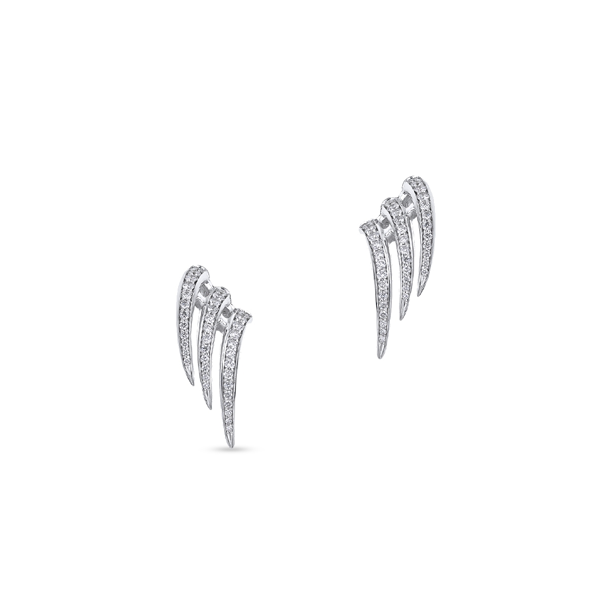 W.KRUK Kolczyki złote Shaun Leane