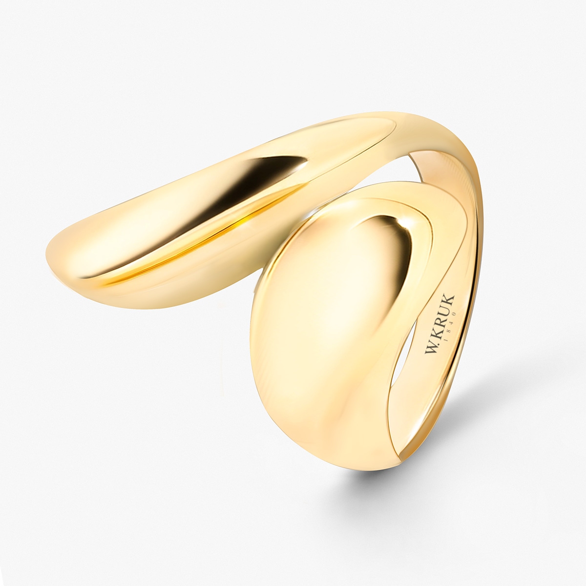 W.KRUK Pierścionek srebrny