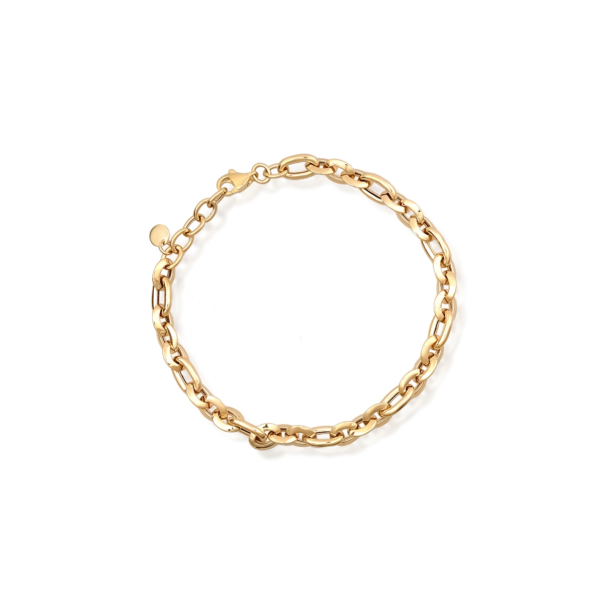 W.KRUK Bransoleta złota pancerka