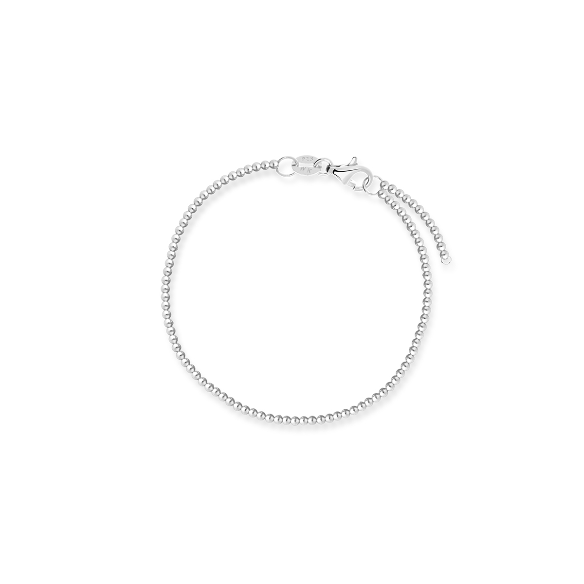 W.KRUK Bransoleta srebrna na nogę