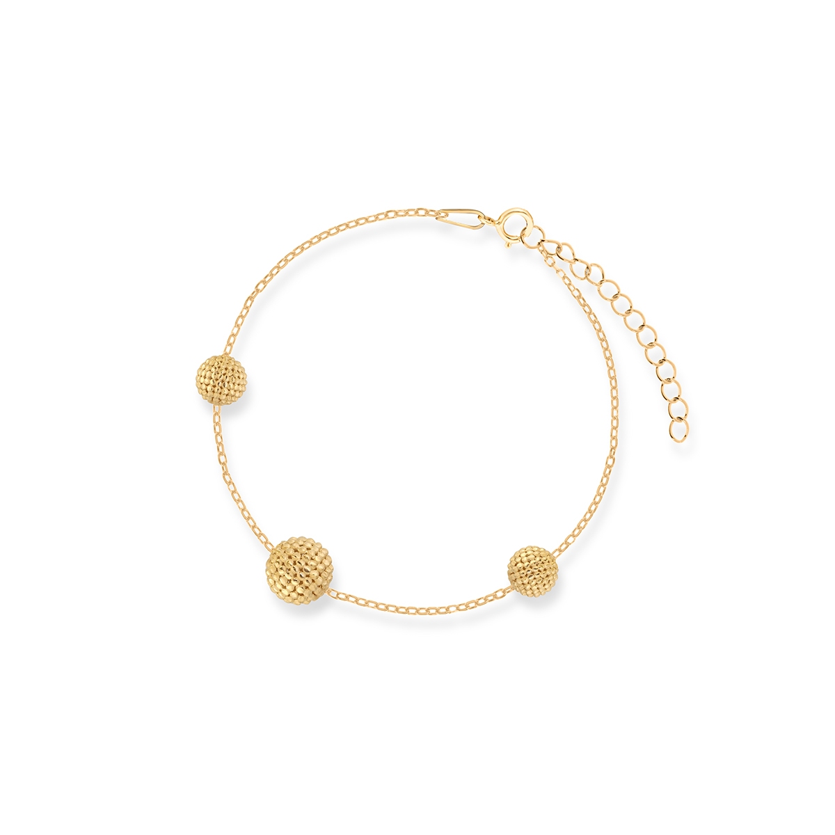 W.KRUK Bransoleta srebrna pozłacana