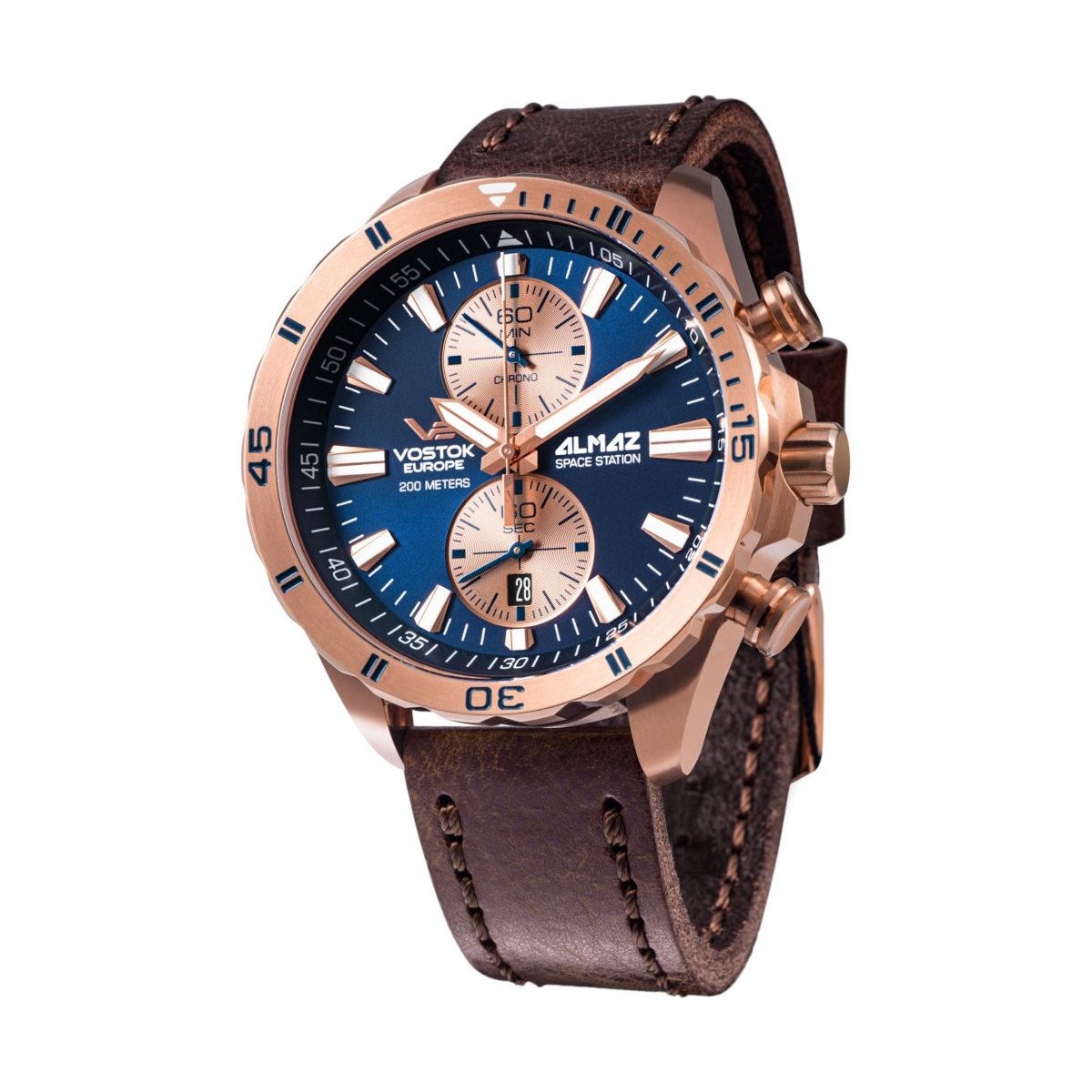 W.KRUK ZEGAREK VOSTOK EUROPE ALMAZ SPACE STATION CHRONO