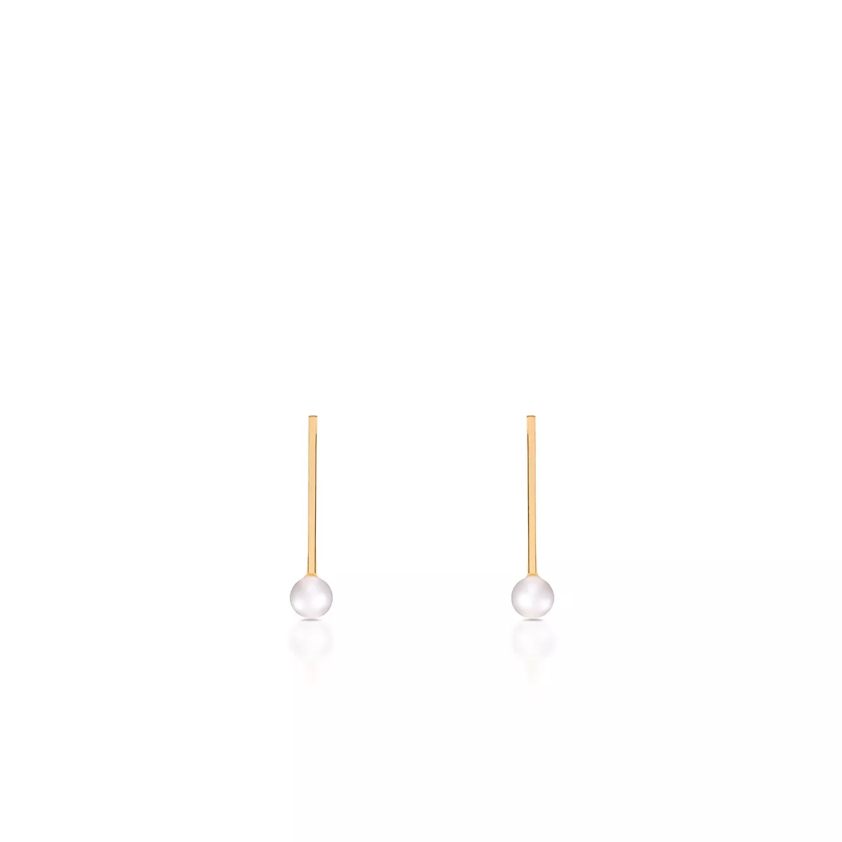 W.KRUK - Kolczyki złote z perłami