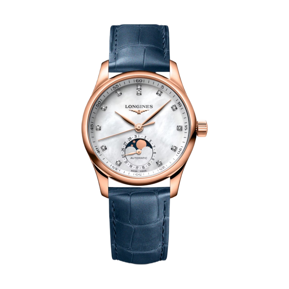 W.KRUK LONGINES MASTER COLLECTION MOONPHASE