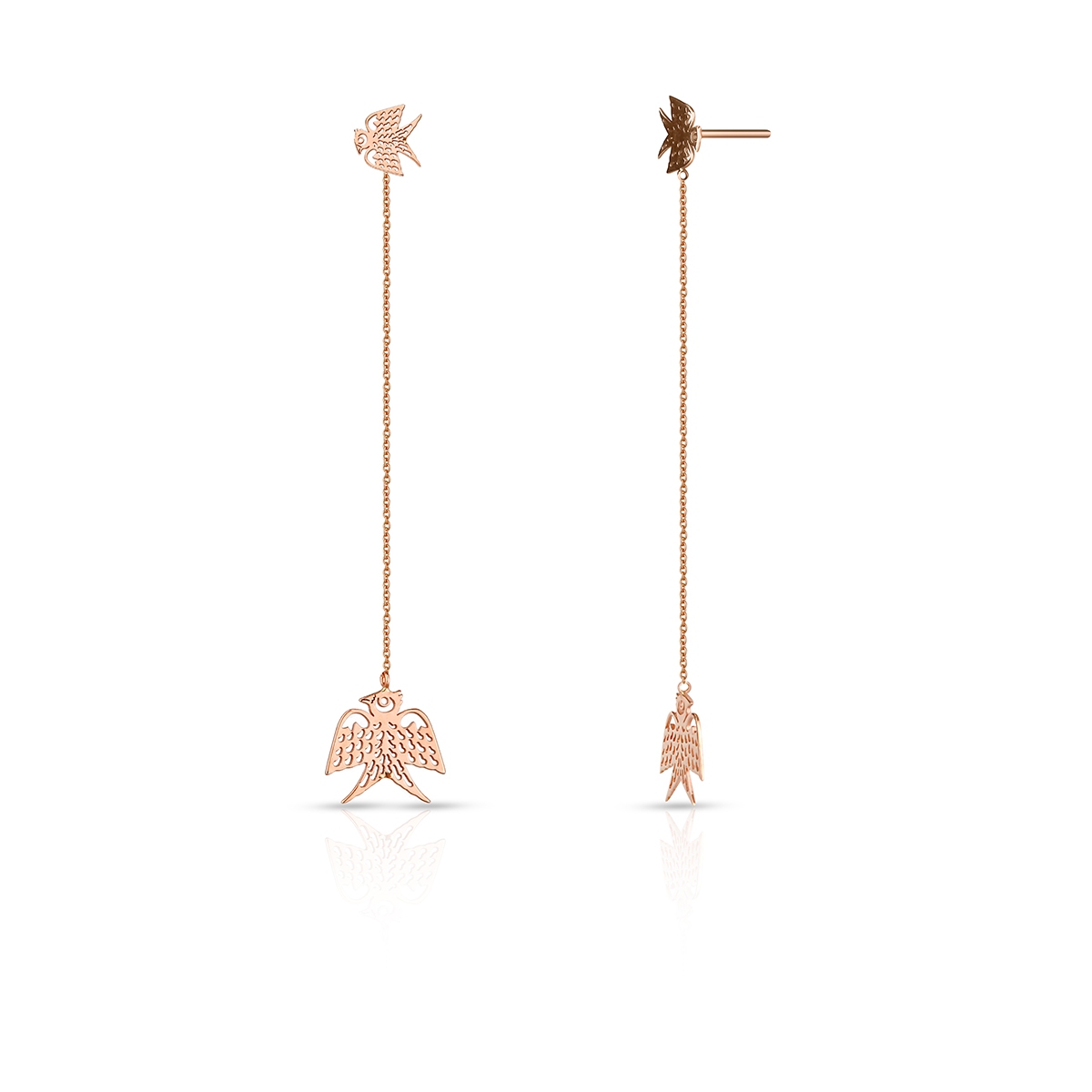 W.KRUK Kolczyki złote Ginette NY