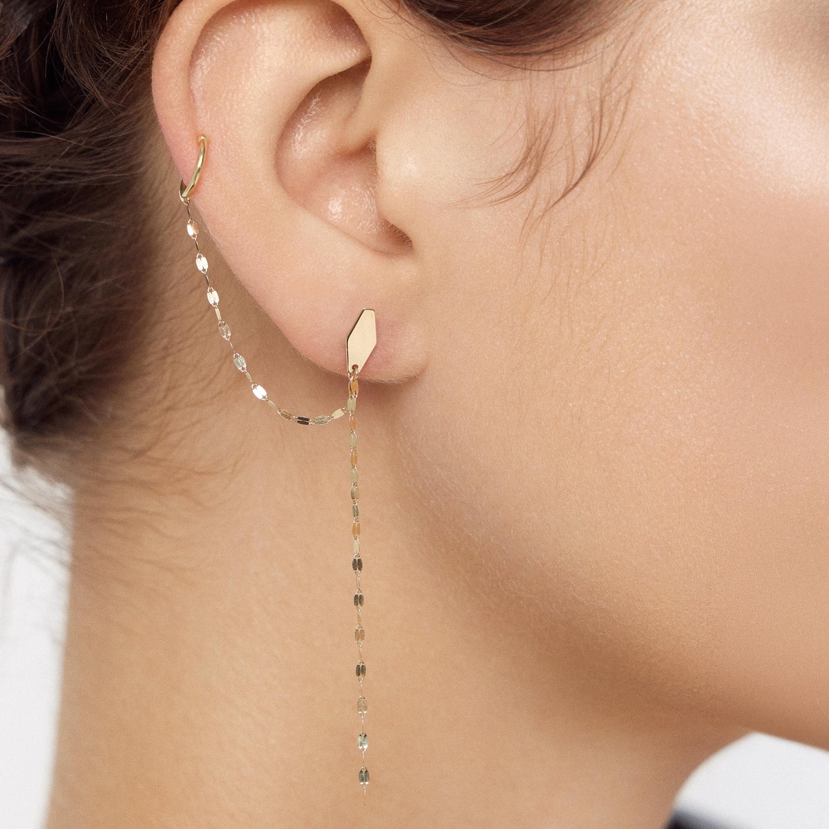 W.KRUK Kolczyki złote