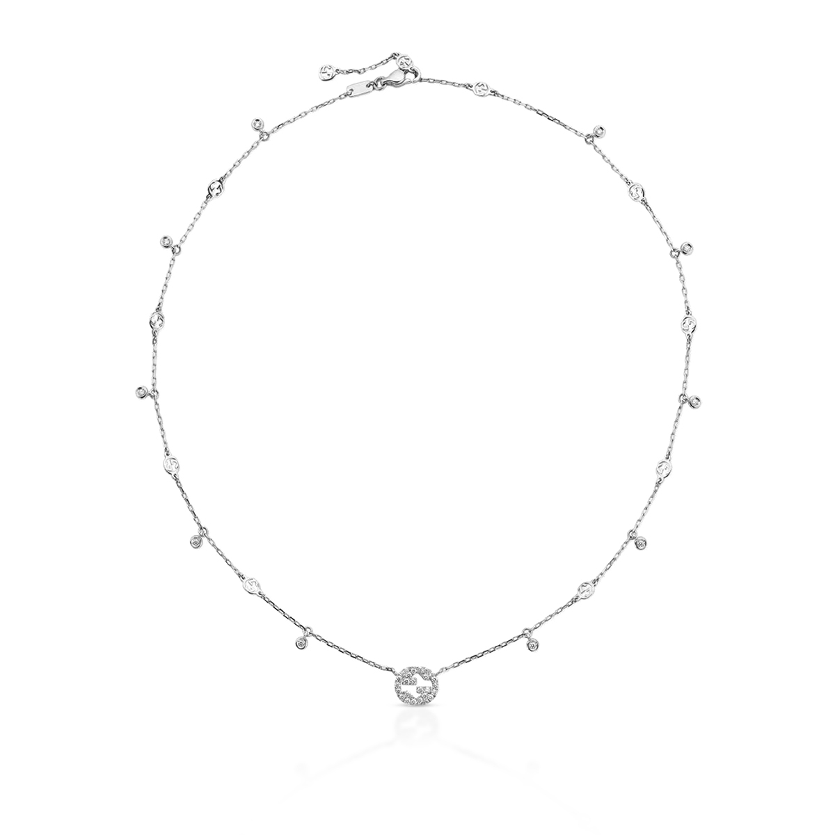 W.KRUK Naszyjnik złoty GUCCI