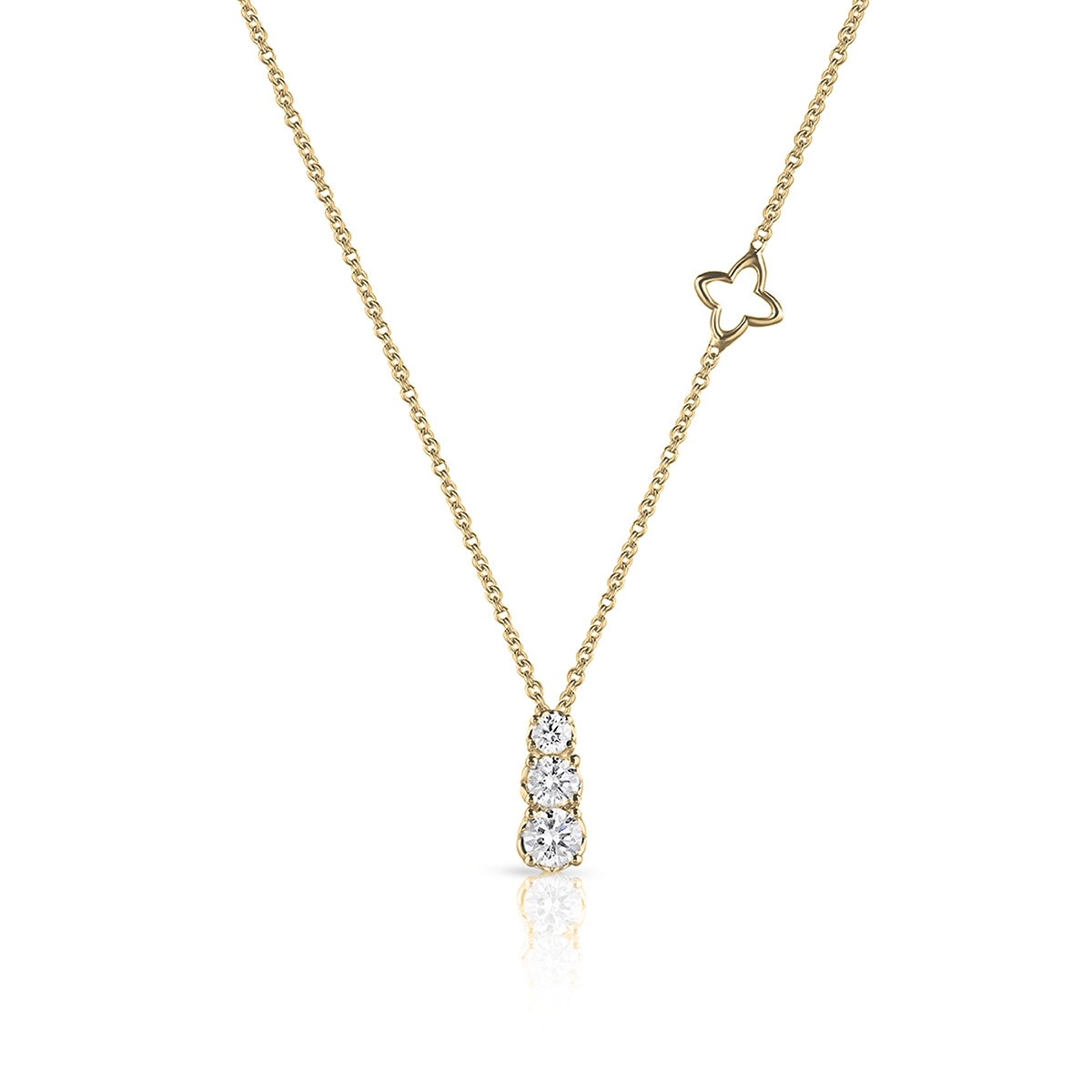 W.KRUK Naszyjnik złoty Recarlo