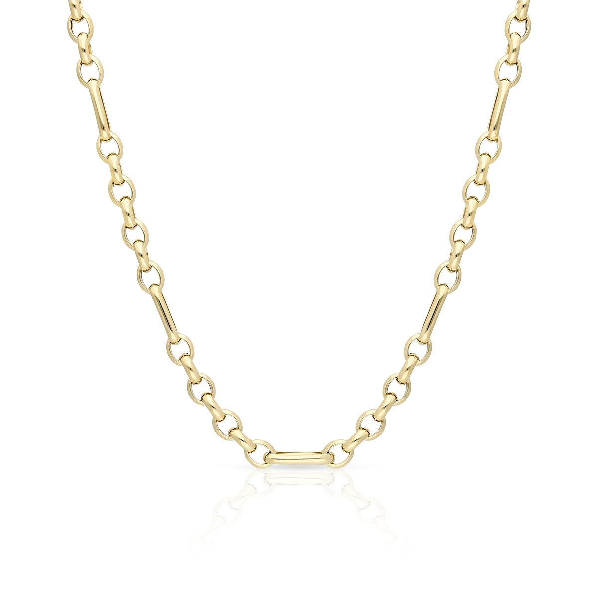 W.KRUK Naszyjnik złoty pancerka