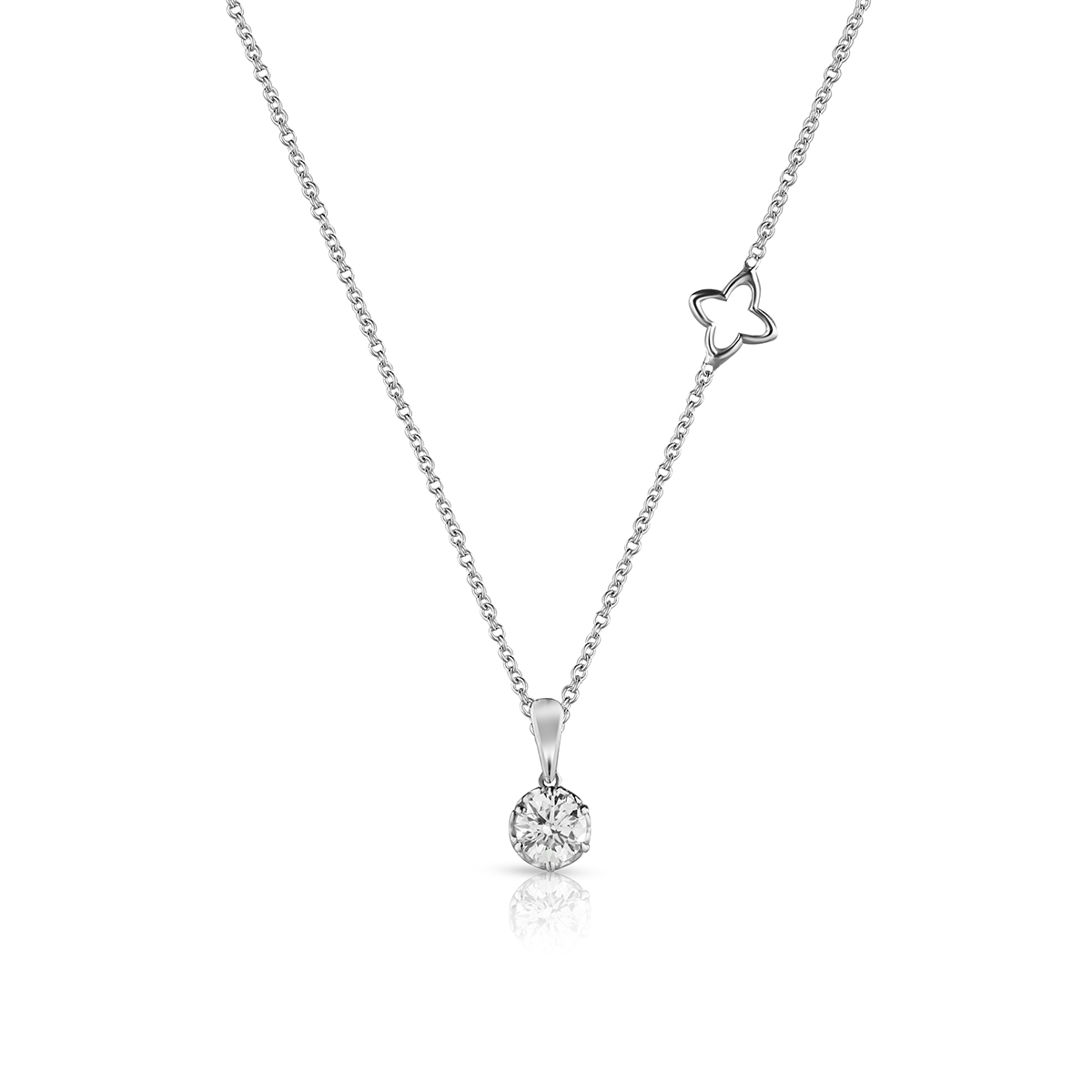 W.KRUK Naszyjnik złoty Recarlo