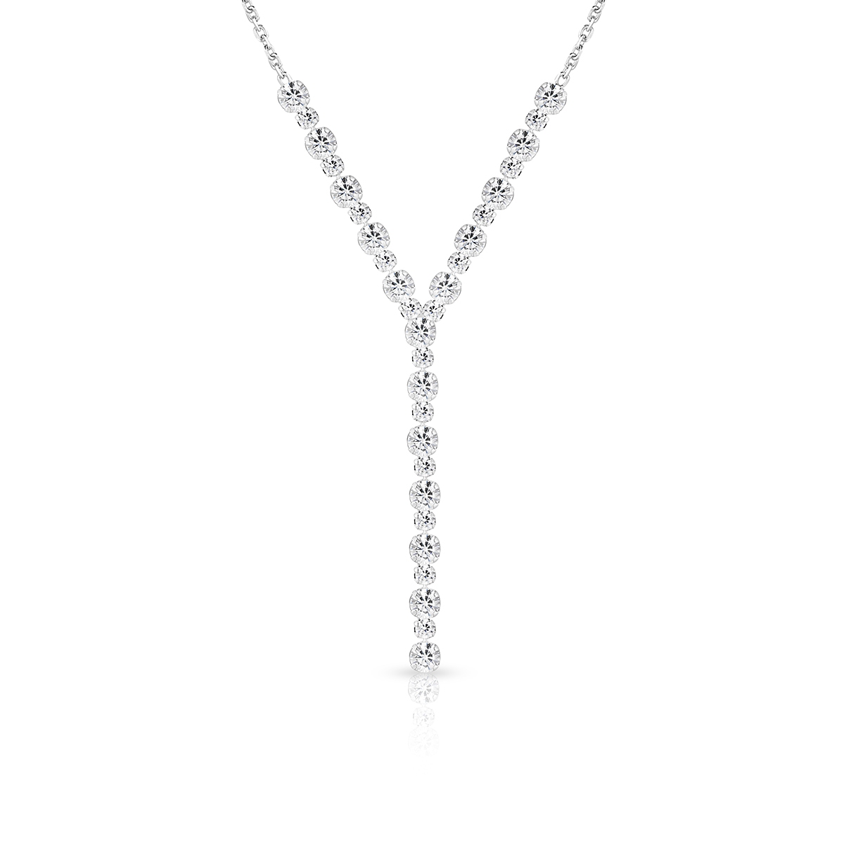 W.KRUK Naszyjnik srebrny W.KRUK