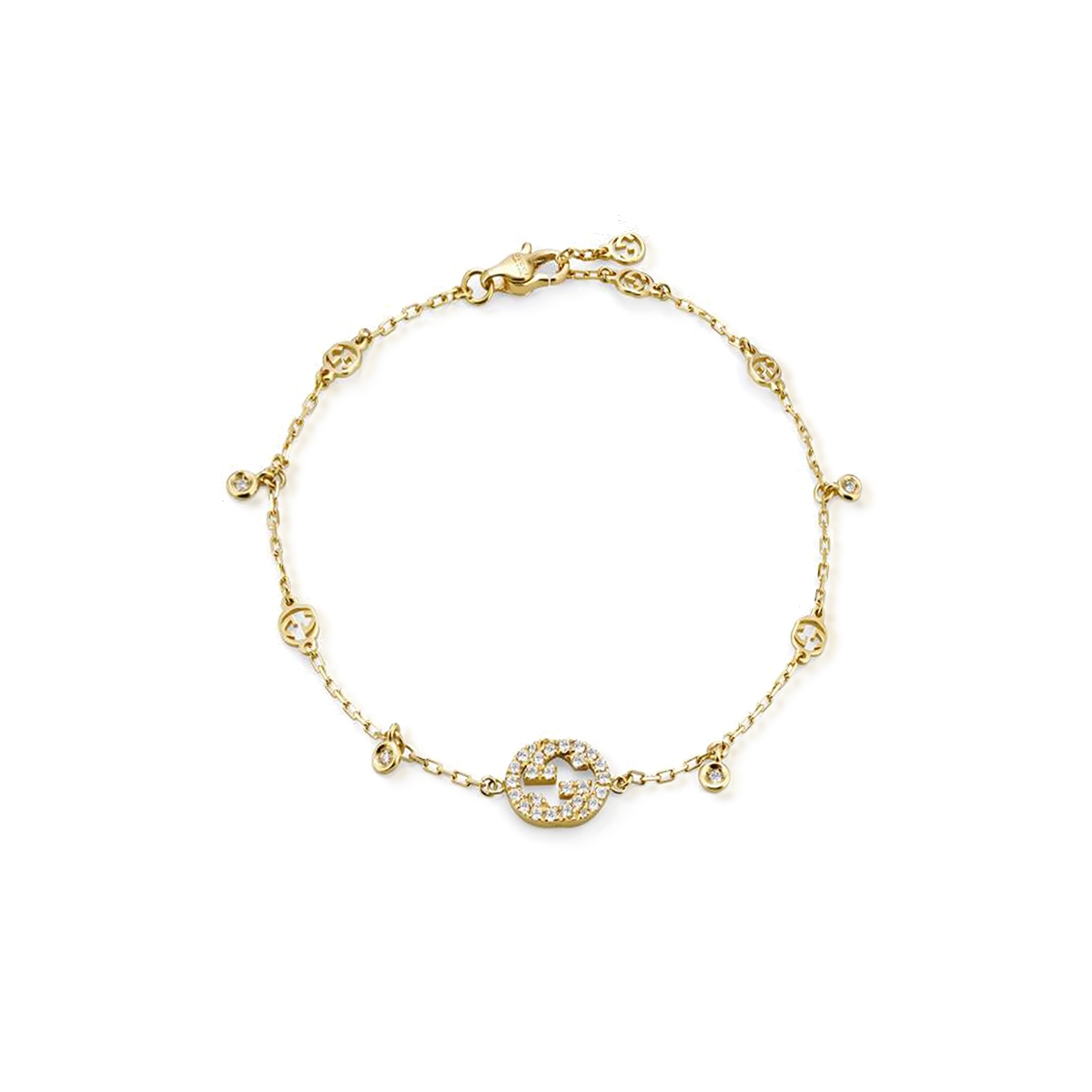 W.KRUK Bransoleta złota GUCCI