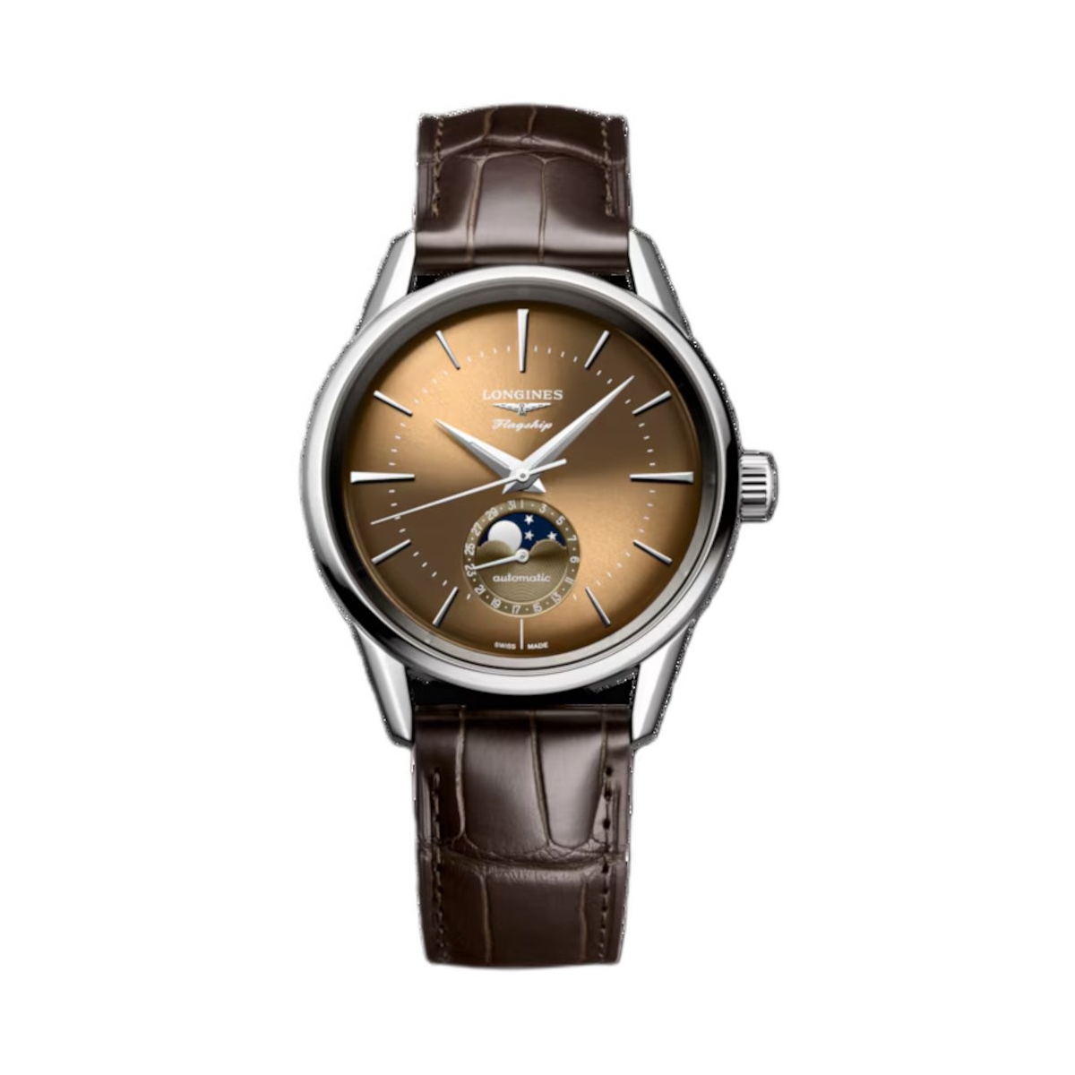 W.KRUK LONGINES FLAGSHIP HERITAGE MOONPHASE