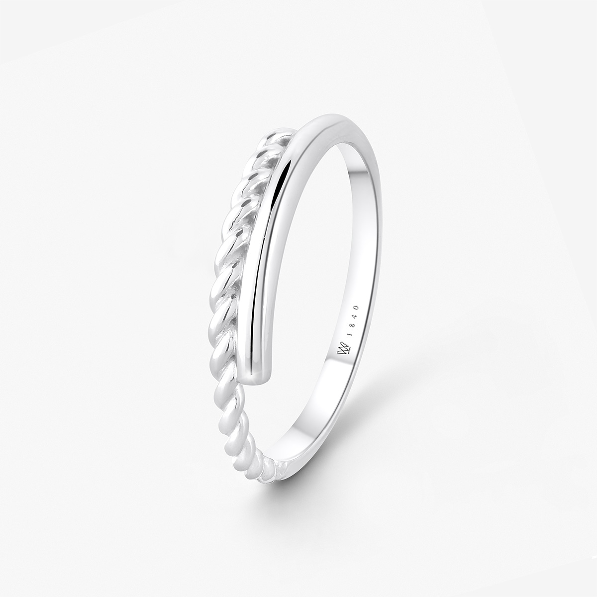 W.KRUK Pierścionek srebrny