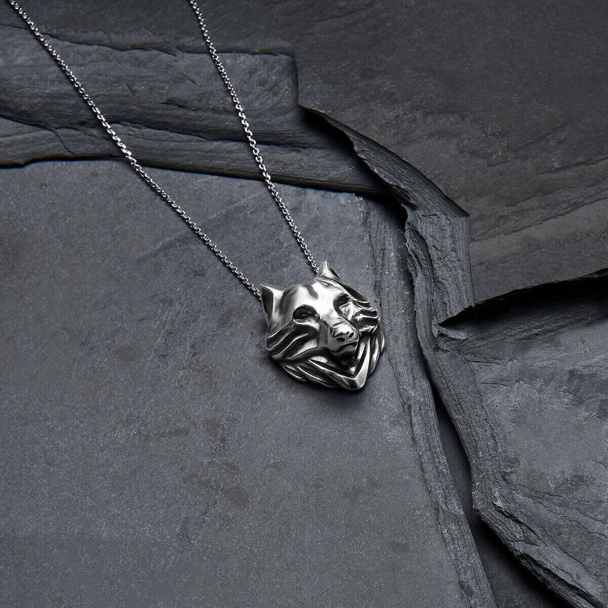 W.KRUK Naszyjnik srebrny Freedom